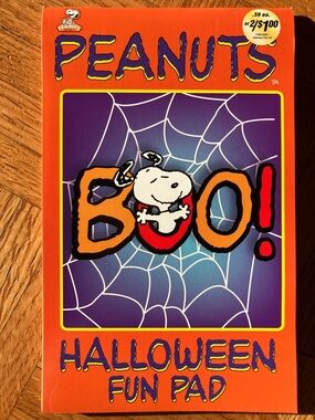 Peanuts Halloween Fun Pad - 8" x 5" Activity Pad